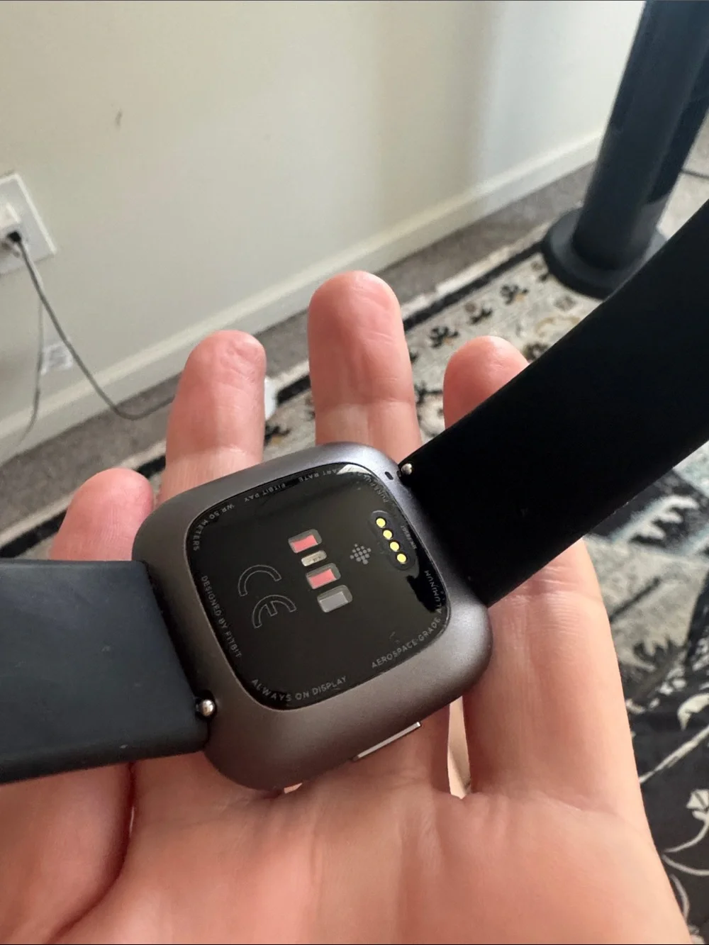 Fitbit Versa 2 (Black) - Normal Wear - Works - Comes with Charger